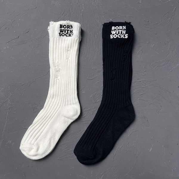 

real pics black white men women socks nice cotton 2023ss fashion sockings