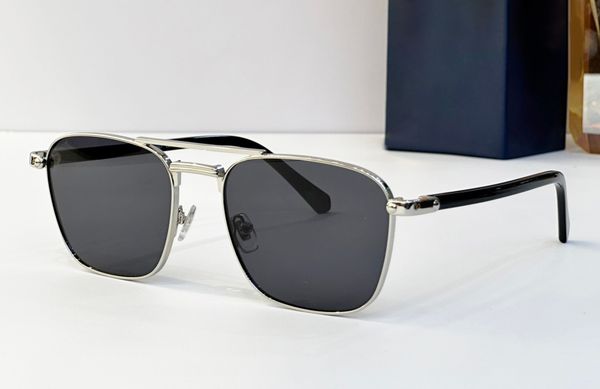

fashion designer 1942 mens sunglasses classic vintage metal small frame square shape glasses outdoor simple leisure style uv protection come, White;black