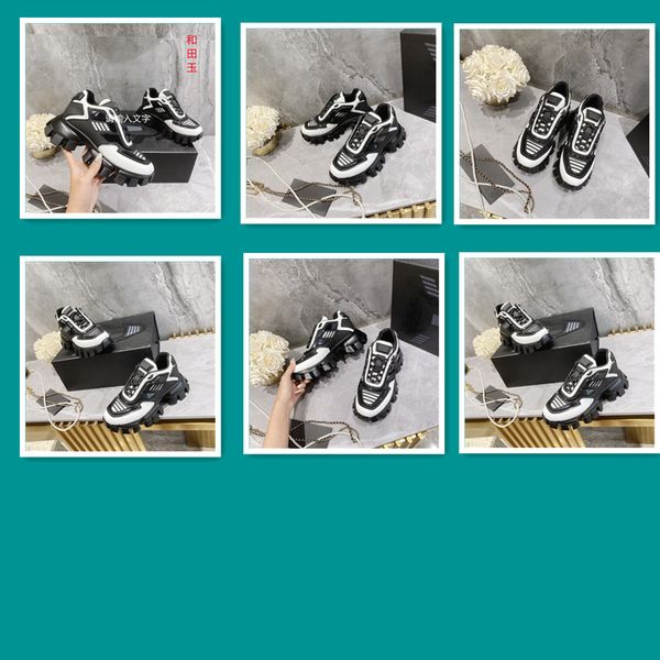 

italy casual shoes reflective height reaction sneakers triple black white multi-color suede red blue yellow fluo tan luxury men women 0702