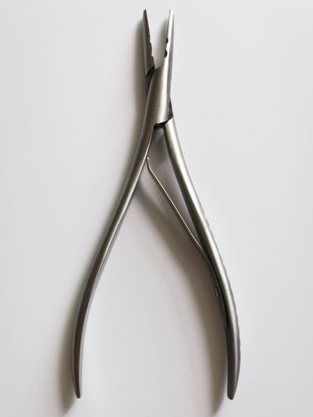 

new style 2 holes stainless steel hair pliers for micro ringlinkbeadstube apply removehair extension pliershair extension too2928896