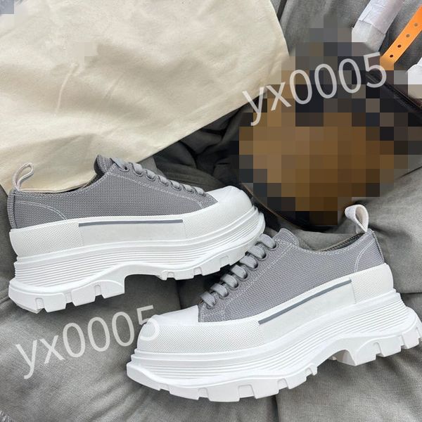 

2023 new luxurys designer flat sneaker trainer casual shoes denim canvas leather white letter fashion platform mens womens low sneakers 35-4, Black