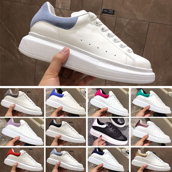 

casual shoes espadrilles trainers women flats platform sneakers designer oversized white black leather luxury velvet suede womens lace up 35