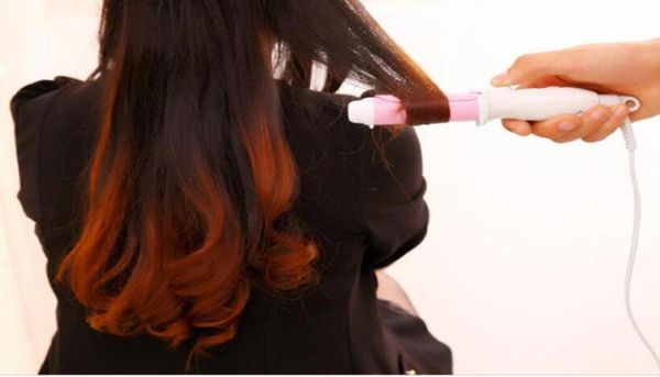 

mini portable 26mm tourmaline ceramic hair curling iron handy mini hair curlers wand 360 rotatable hair styling curl tool1562939