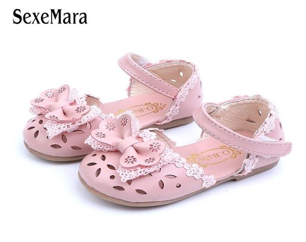 

lovely baby girls shoes princess lace flowers newborn sandals breathable hollow leather sandals for toddler girls c02031 y2004043238023, Black;red