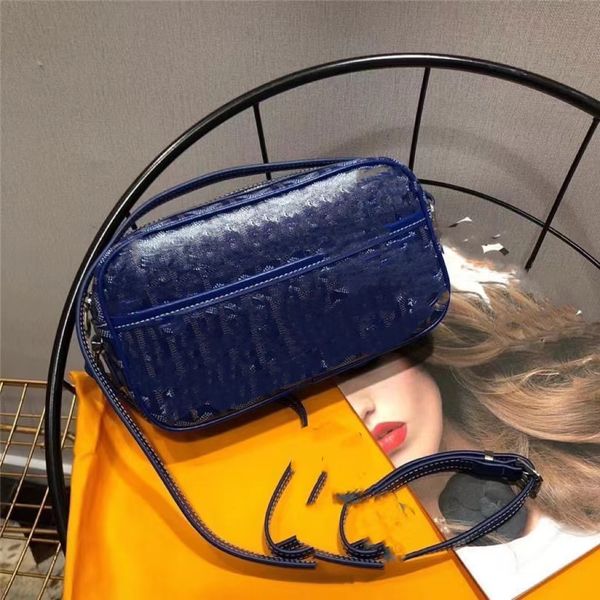 

g oya g oyrd camera bag star's same oz18 shoulder bag cross-body bag small square bag dog tooth bag