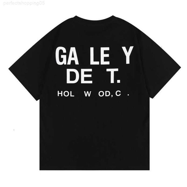

2023 galleryse depts tees polos t shirts mens women designer t-shirts galleryes cottons man s casual shirt clothing sn04, White;black