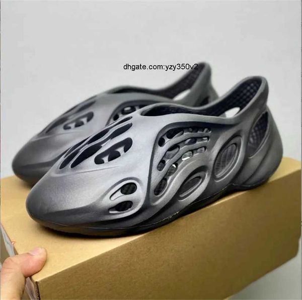 

fashion sandals women men slippers foam runner slides desert sand sulfur onyx black cream clay moon grey ochre runners designer slide beach