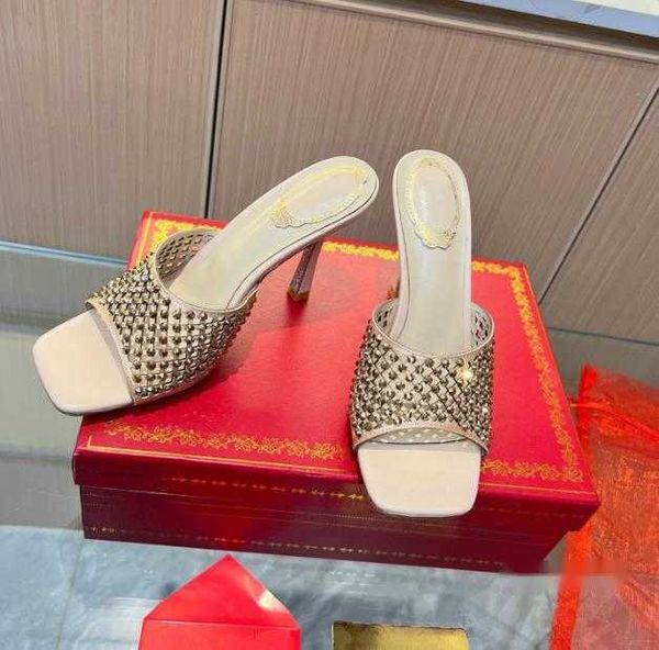 

2023 sandal 9.5cm high heel dress shoes silver soles women summer pumps, Black
