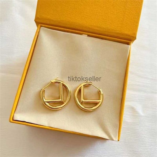 

womens premium gold earring designer stud earring luxury brand letter design earrings fashion jewelryrodf, Golden;silver
