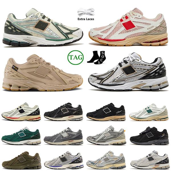 

original og 1906r mens designer shoes b1906r athletic sneakers pouch black metallic silver green n.hoolywood x indigo rain cloud women platf