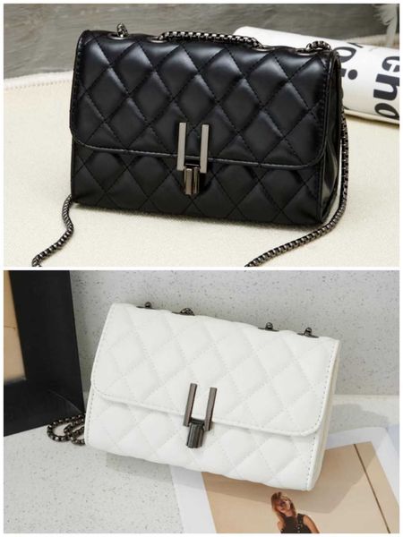 

xiaoxiangfeng bag new women's bag lingge chain bag versatile fashion ins crossbody bag shoulder bag small bag