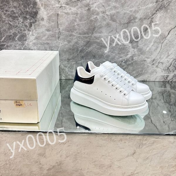

designer shoes the four seasons men's and women's sports white embossing calfskin size 35-46 xsd230412, Black