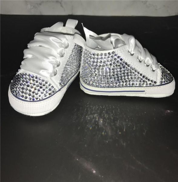 

sparkle clear newborn custom first walkers handmade infant christening gorgeous glitter fabulous sapatos baby prewalker1023593