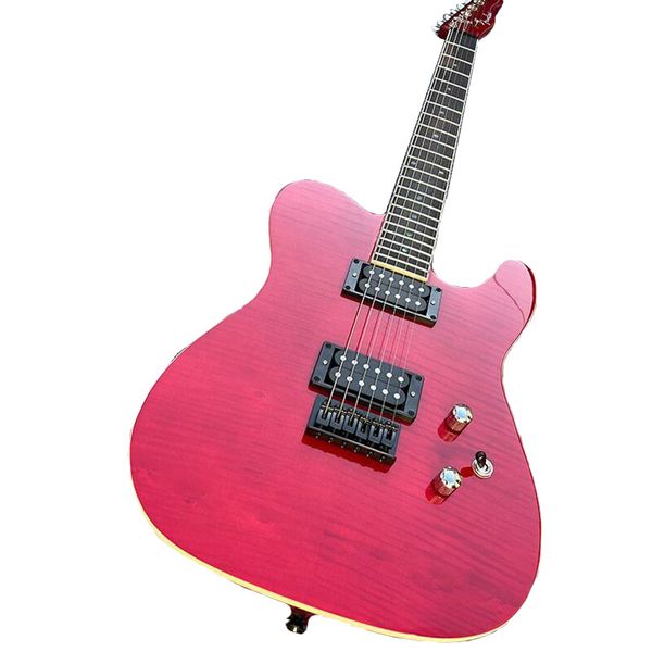 

factory electric guitar, high-quality tiger skin sticker, professional quality