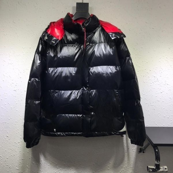 

the latest winter men's cotton jacket, Black