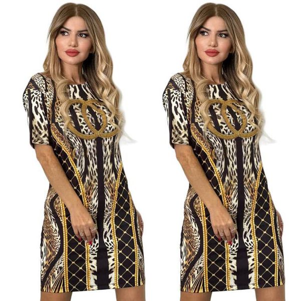 

luxury women's contrast color casual dress 2023 new designer slim fit wrap hip short sleeve g diamond dresses, Black;gray