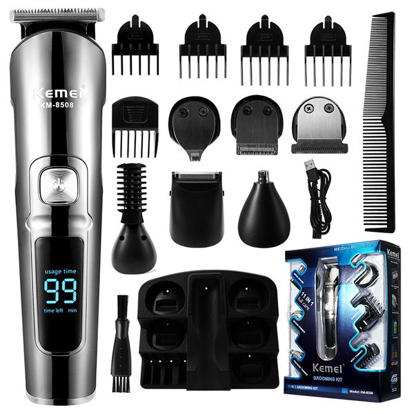 

clippers trimmers barber hair clipper professional 6 in 1 hair trimmer for men beard electric cutter hair cutting machine haircut cordless c