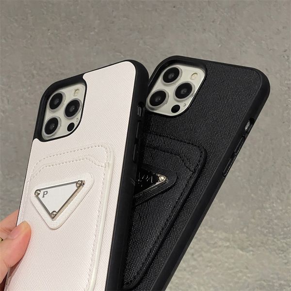 

rs leather phone cases for iphone 14 13 12 11 pro max 14pro 13pro 13promax 12promax luxury silicone cell phone back cover with card holder p