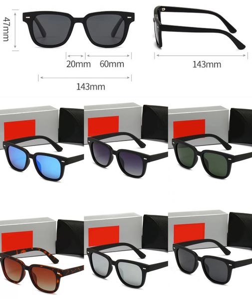 

men's rey ban classic brand vintage women's ray sunglasses 2023 luxury designer brand couple style summer uv protection eyewear, White;black
