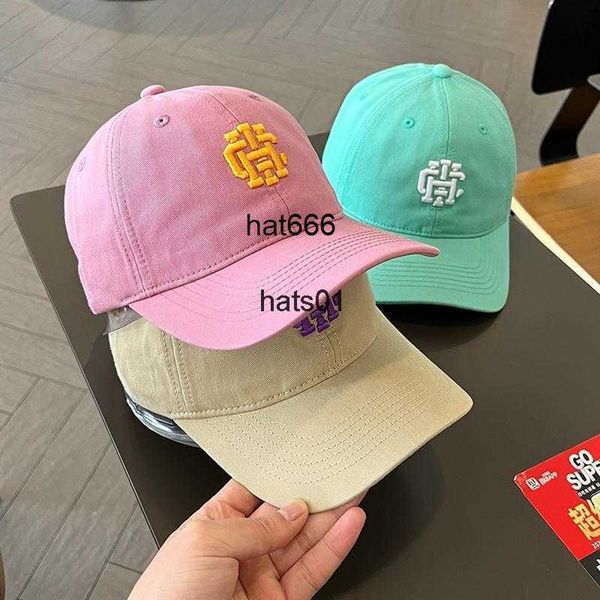 

american casual baseball cap fashion men's three-dimensional embroidery contrast color cap women's hat, Blue;gray
