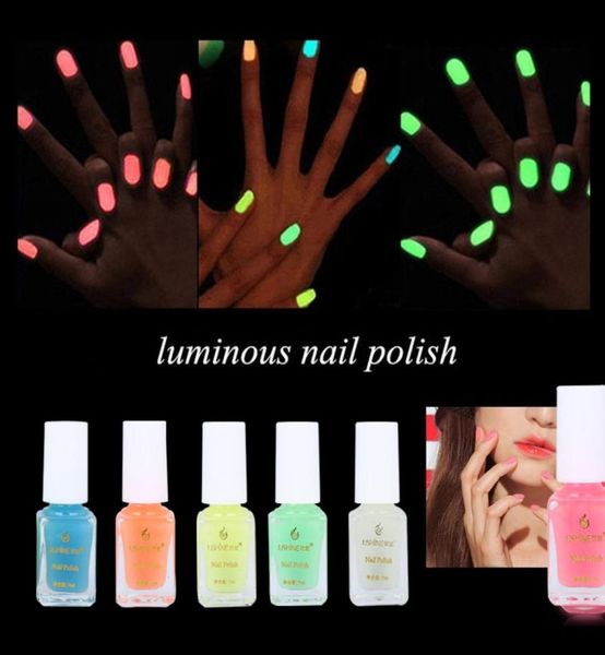 

nail luminous candy color white glow fluorescent nail polish set waterproof and durable9281642