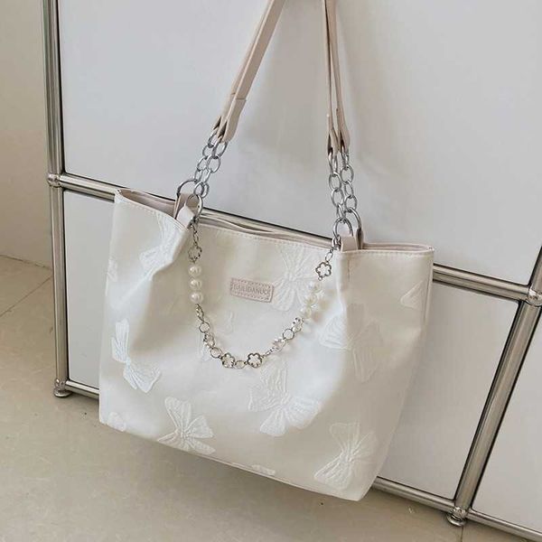 

french style bag for women new butterfly print versatile shoulder bag large capacity handheld urban women's bag