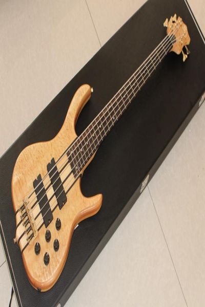 

custom 5 string one piece body bass rosewood fingerboard 24 fretsactive pickups china electric guitar bass6701455