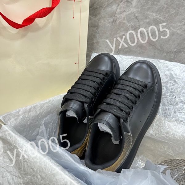 

new luxury designer casual shoes mens sneakers rubber trainers platform sneaker multicolor lace-up skate shoes fashion running shoe xsd23041, Black
