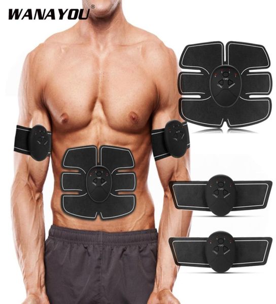 

abdominal muscle trainerwireless electronic muscle exerciserbelly leg arm waist exercise fitness body slimming shaper machine6461287