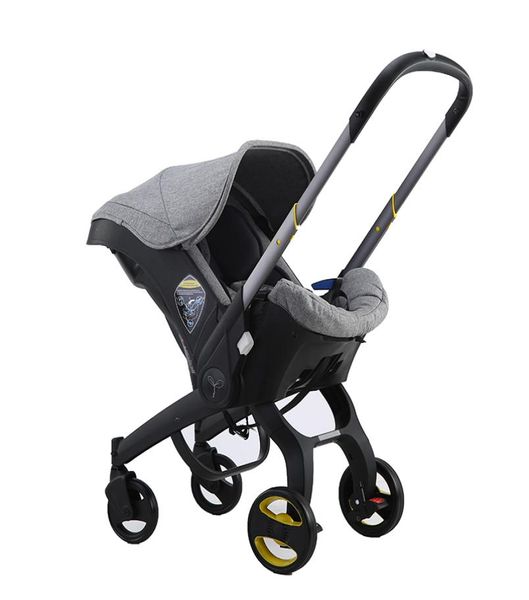

4 in 1 carseat stroller bron baby carriage travel system folding portable cart with car seat comfort 04 years old strollers7871985