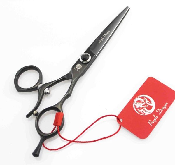 

613 550390396039039 brand purple dragon grade hairdressing scissors 440c 360 degree rotation barbers cutting sh1771601
