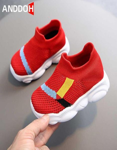 

size 2226 children breathable sock shoes boys nonslip soft sneakers girls wearresistant sneakers baby casual toddler shoes9988828, Black