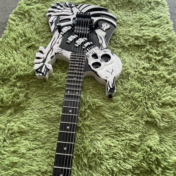 

skeleton special shape customise kind electric guitar accept oem fast ship