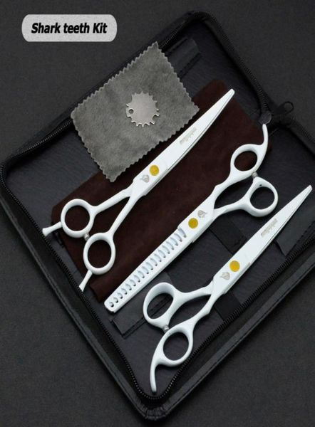 

7 inch pet dog gromming scissors kit up curved blade shears pet dog cutting scissors thinning scissors for dog grooming thinning r8406384