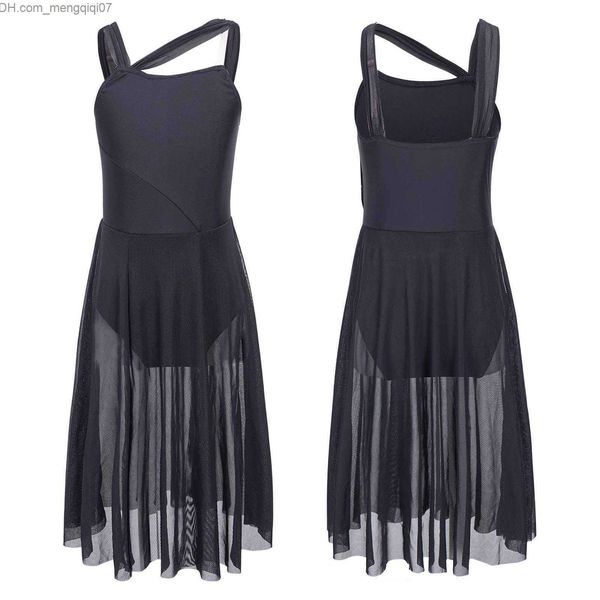 

girl's dresses girl's dresses kids girls ballet dance dress sleeveless lyrical contemporary dance ballrom ballerina costumes for s, Red;yellow