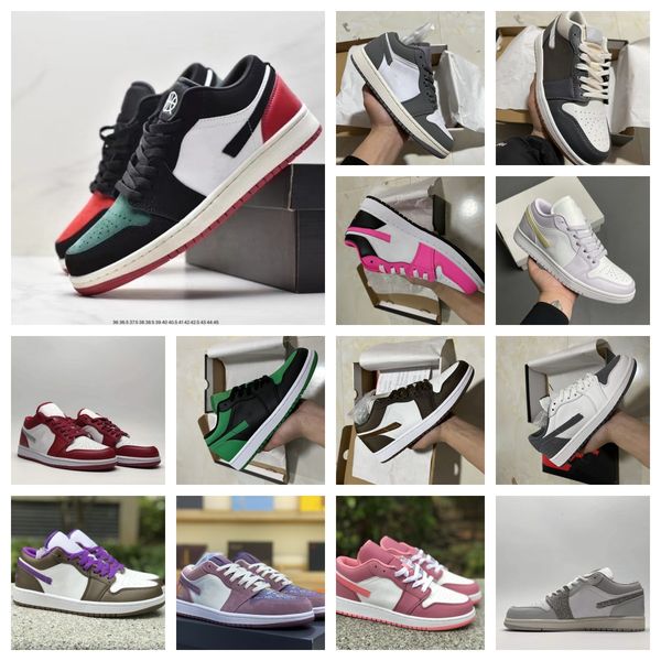 

classical designer shoes basketball shoes jumpman 1s low military blue beige hook outdoor sneakers insideout palomino low og atmosphere grey