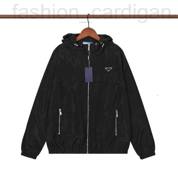 

men's jackets designer mens jacket windbreaker thin coats with letters inverted triangle men women waterproof autumn clothes outerwear, Black;brown