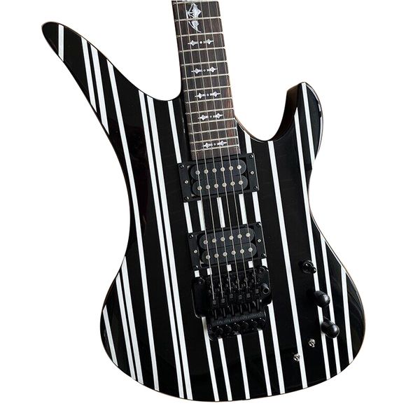 

electric guitar rosewood fingerboard double vibrato professional performance
