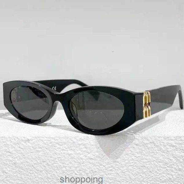 

sunglasses oval frame miu sunglasses anti radiation personalized vintage glasses plate advanced beauty t46822wu, White;black