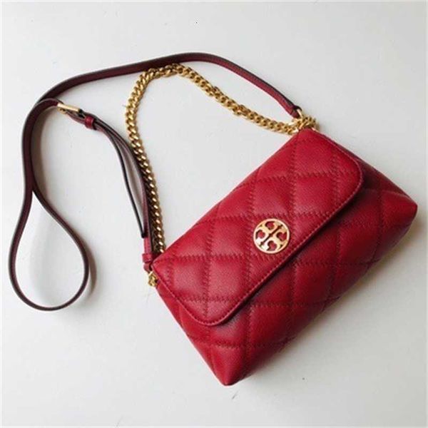

designer bag tb new series crystal sheepskin is more durable with two shoulder straps and style armpit, Pink;blue