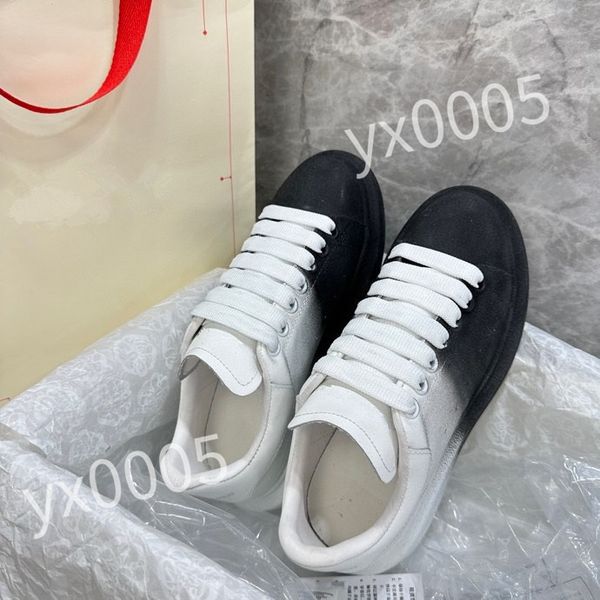

new luxury designer the four seasons shoes sneakers men women trainers classic stripe rubber shoe leather sneaker xsd230406, Black