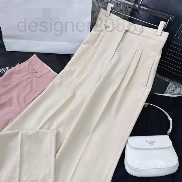 

women's pants designer temperament commuting elegant professional hide meat show slim high abdomen lift hips straight sleeve pant simpl, Black;white