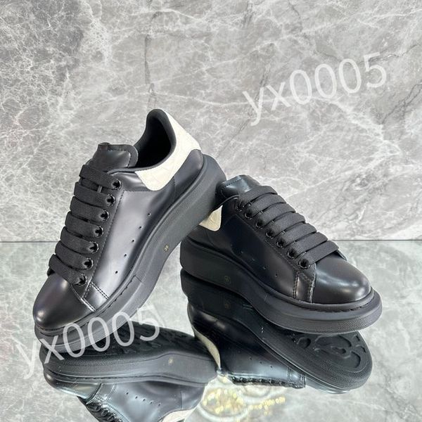 

2023 luxury designer casual shoes mens sneakers rubber trainers platform sneaker multicolor lace-up skate shoes fashion running shoes xsd230, Black