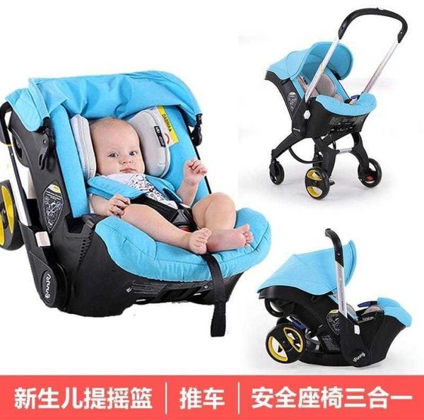 

strollers 4in1 car seat stroller born baby carriage bassinet wagen portable travel system with301d3309065