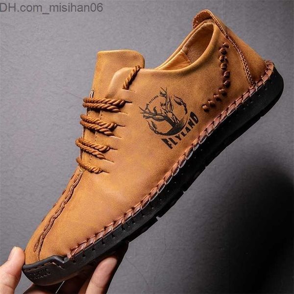 

dress shoes dress shoes men's leather outdoor comfortable anti slip fashion genuine plus size 48 z230704, Black
