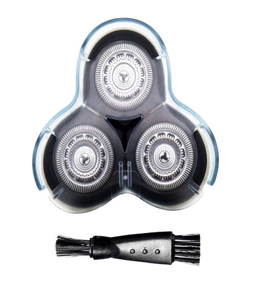 

rq12 replacement shaving head 3d razor full body head accessories with clean brush and case for philips s9000 rq10 rq11 rq123410710