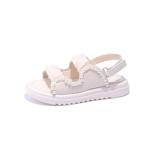 

sandals kids shoes summer footwear girls soft sole princess f11567, Black;red