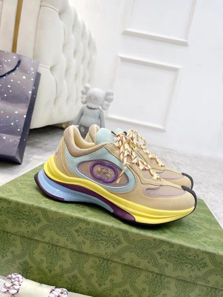 

designer sneaker run old dad shoe trainer luxury fashion g men women sports shoes with box, Black