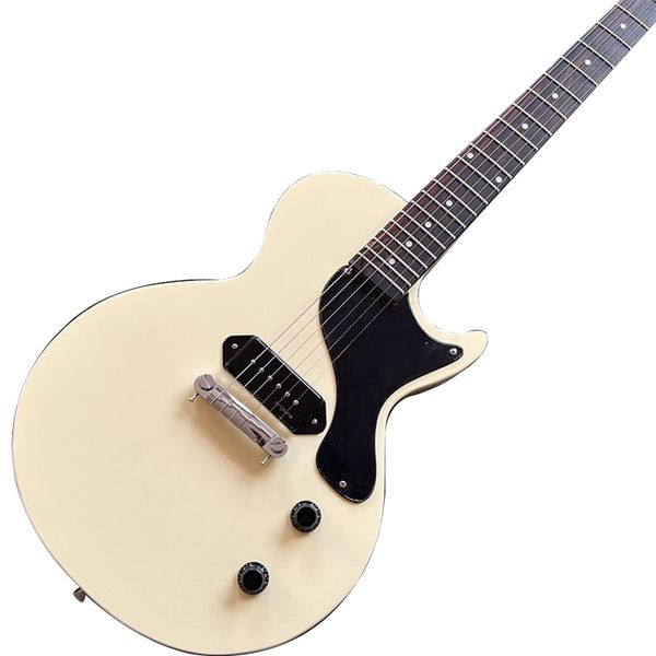 

factory customization new cream electric guitar high-quality 6 string