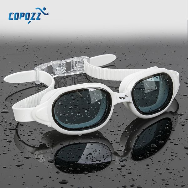 

goggles copozz swimming goggles myopia 0 1 5 to 7 men women anti fog uv waterproof glasses diopter swim eyewear 230701